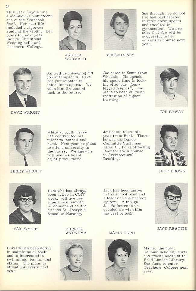 London South Secondary School Yearbook