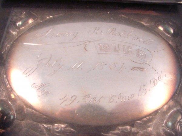 The Free Genealogy Death Record on the Coffin Plate of Rockwell genealogy