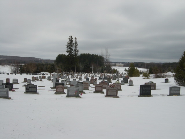 Find Ste. Croix Roman Catholic Cemetery Lafontaine on Ancestors at Rest