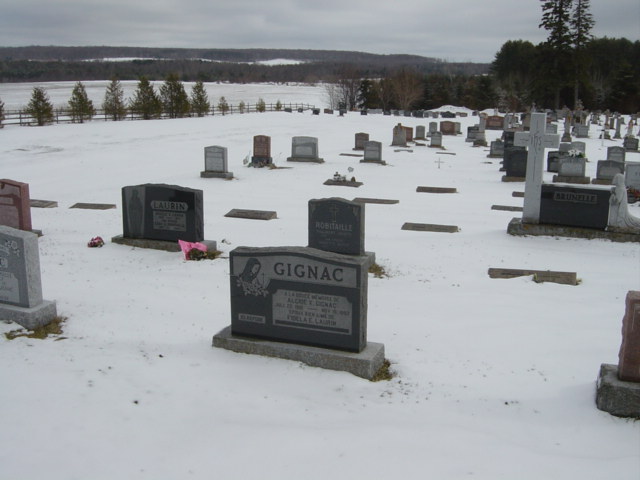 Find Ste. Croix Roman Catholic Cemetery Lafontaine on Ancestors at Rest